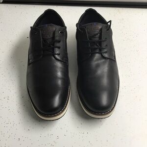 Nunn Bush men’s circuit plain toe Oxford shoes black size 10